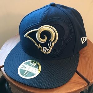 New New Era Navy Los Angeles Rams fitted